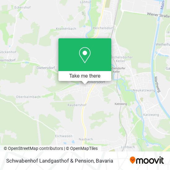 Schwabenhof Landgasthof & Pension map