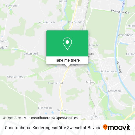 Карта Christophorus Kindertagesstätte Zwieseltal