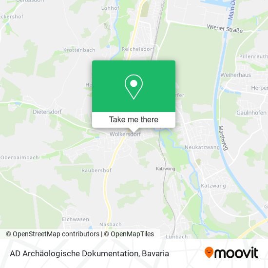 AD Archäologische Dokumentation map