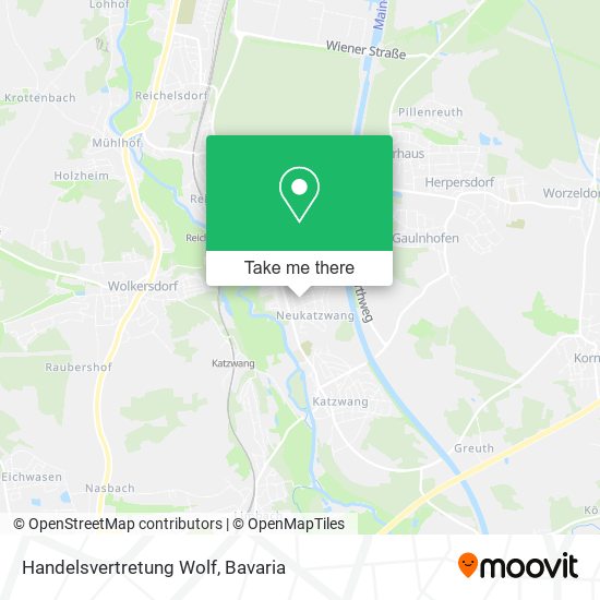 Handelsvertretung Wolf map