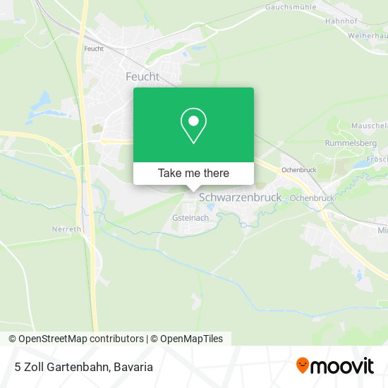 Карта 5 Zoll Gartenbahn