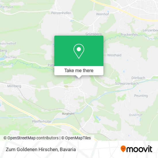 Zum Goldenen Hirschen map