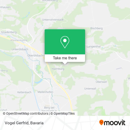 Карта Vogel Gerfrid