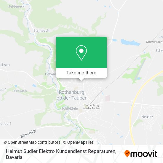 Карта Helmut Sudler Elektro Kundendienst Reparaturen