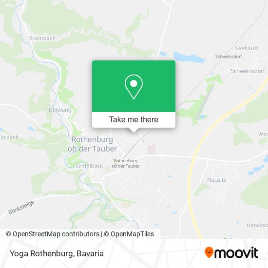 Yoga Rothenburg map