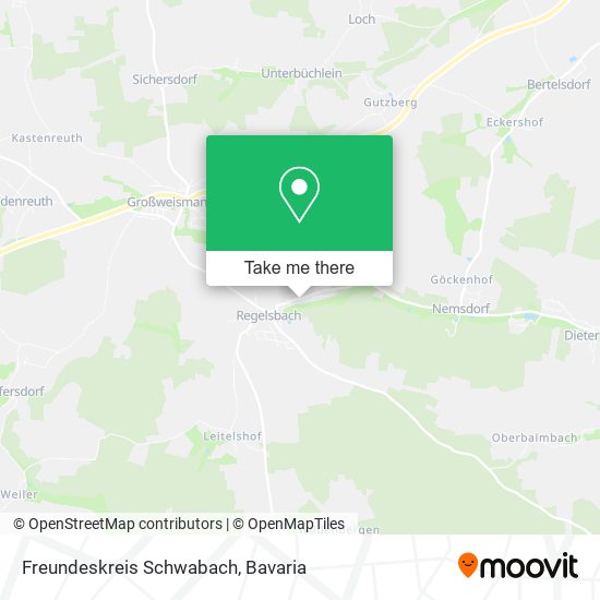 Freundeskreis Schwabach map