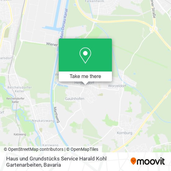 Haus und Grundstücks Service Harald Kohl Gartenarbeiten map