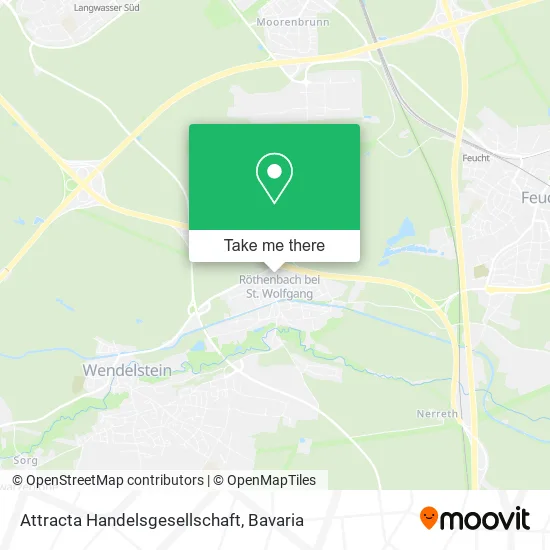 Карта Attracta Handelsgesellschaft