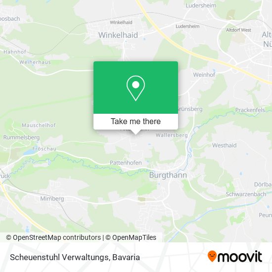 Scheuenstuhl Verwaltungs map