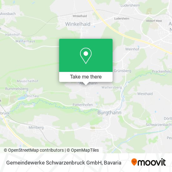 Gemeindewerke Schwarzenbruck GmbH map