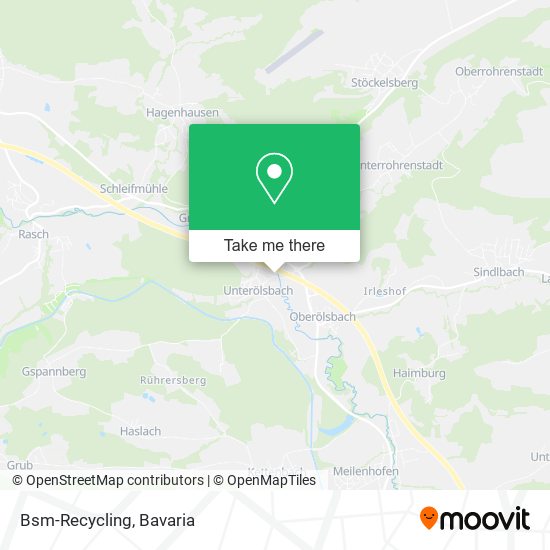 Bsm-Recycling map