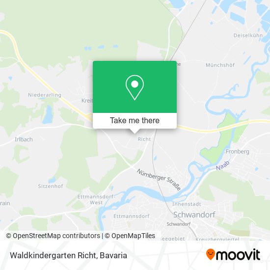 Waldkindergarten Richt map