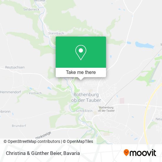 Christina & Günther Beier map