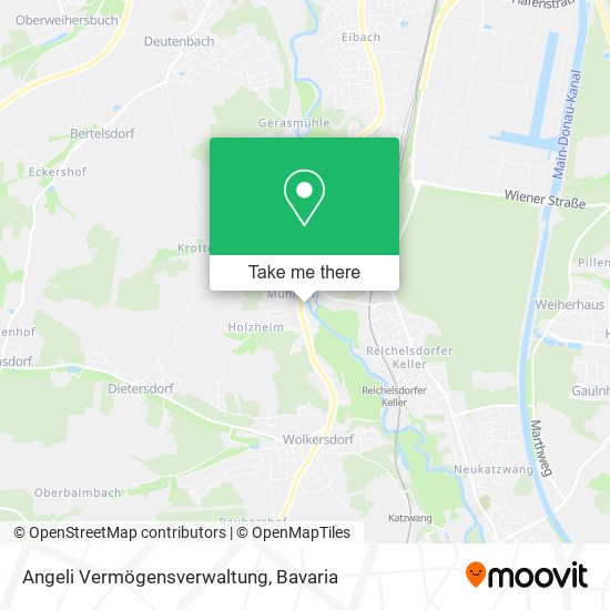 Angeli Vermögensverwaltung map