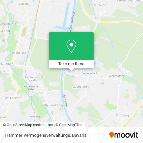 Hammer Vermögensverwaltungs map