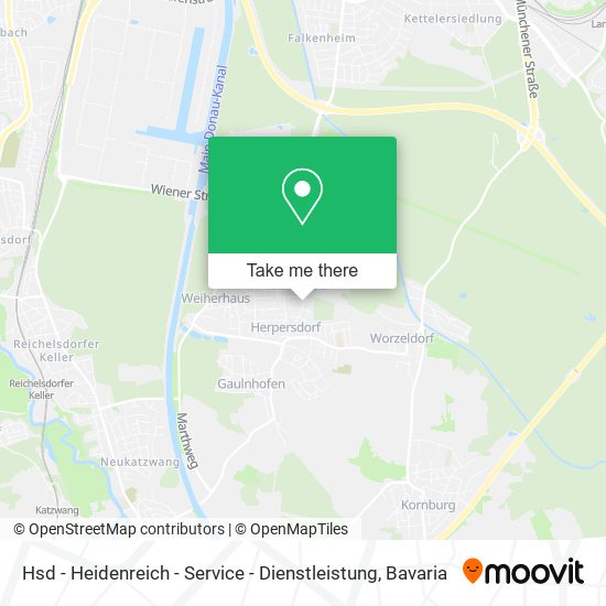 Hsd - Heidenreich - Service - Dienstleistung map
