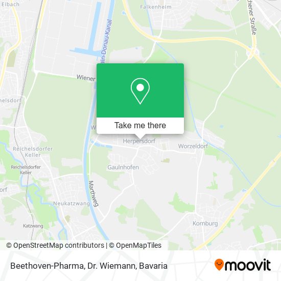 Beethoven-Pharma, Dr. Wiemann map