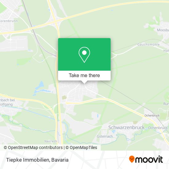 Tiepke Immobilien map