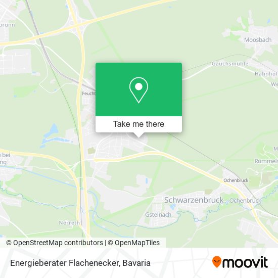 Energieberater Flachenecker map