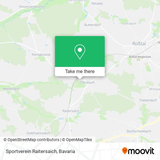 Sportverein Raitersaich map