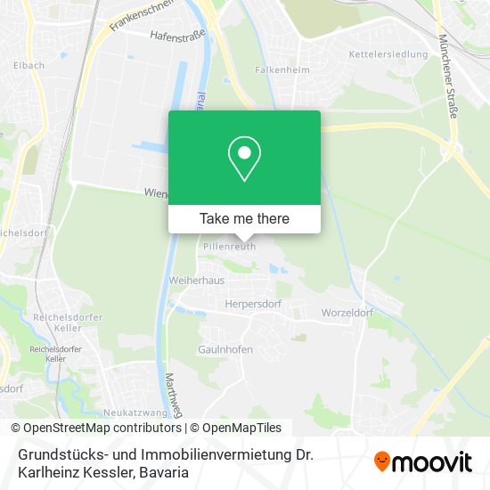 Grundstücks- und Immobilienvermietung Dr. Karlheinz Kessler map