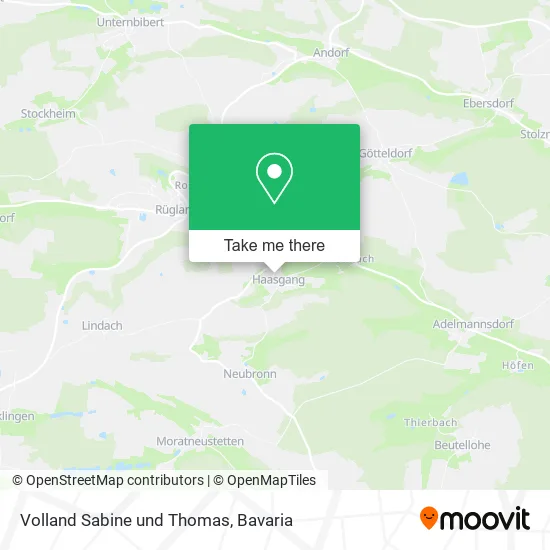 Карта Volland Sabine und Thomas