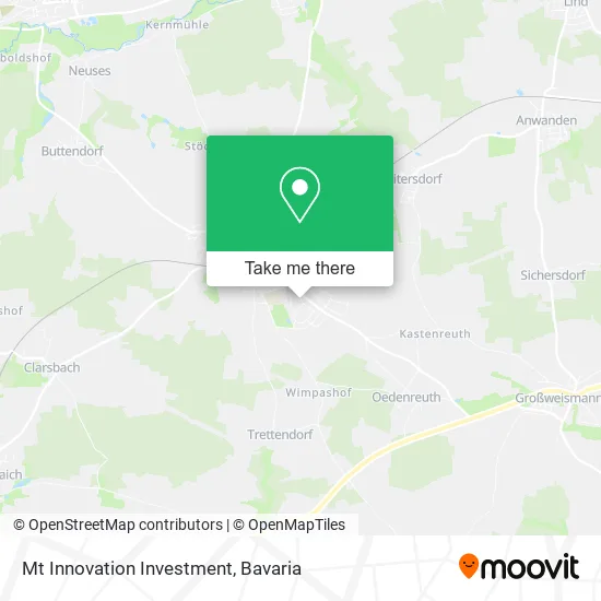 Карта Mt Innovation Investment