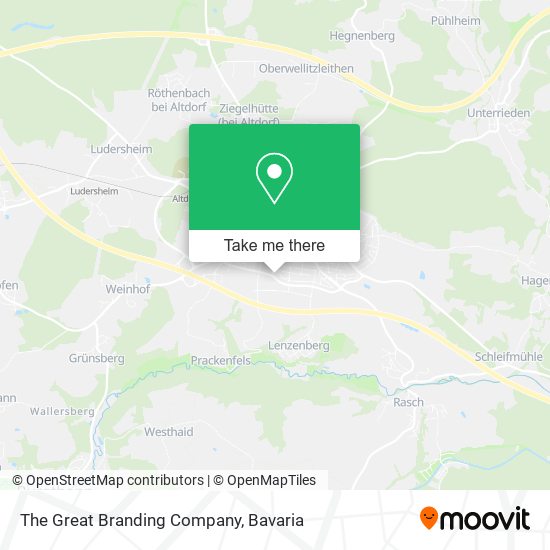 The Great Branding Company map