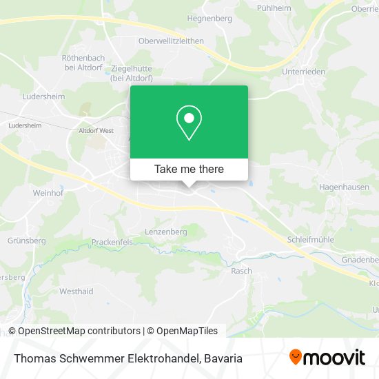 Thomas Schwemmer Elektrohandel map