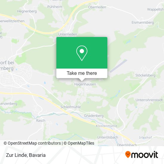 Zur Linde map