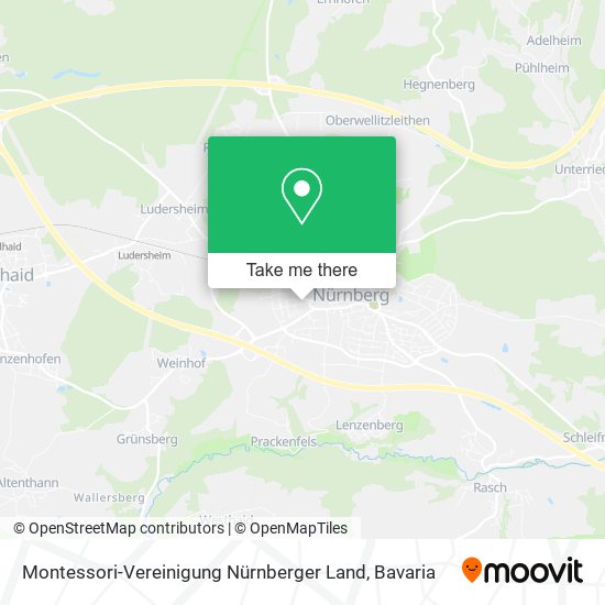 Montessori-Vereinigung Nürnberger Land map