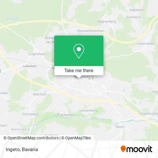 Карта Ingeto