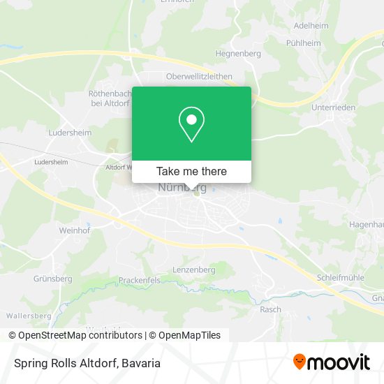 Spring Rolls Altdorf map