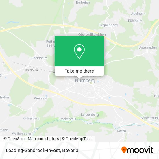 Leading-Sandrock-Invest map