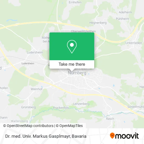 Карта Dr. med. Univ. Markus Gasplmayr