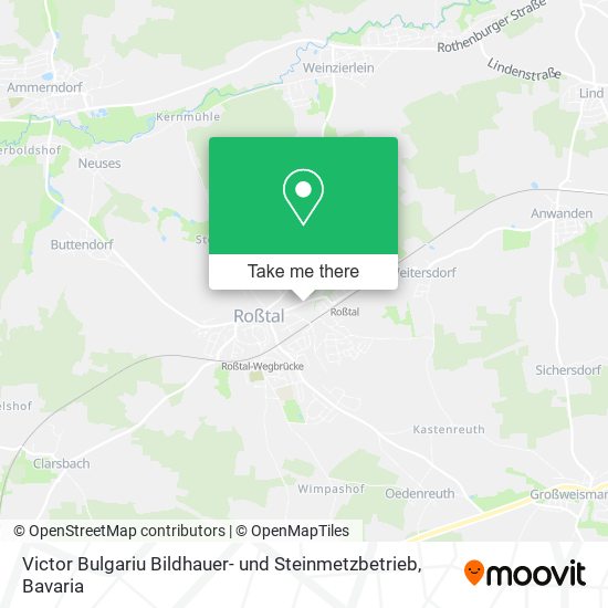 Карта Victor Bulgariu Bildhauer- und Steinmetzbetrieb