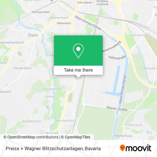 Preiss + Wagner Blitzschutzanlagen map