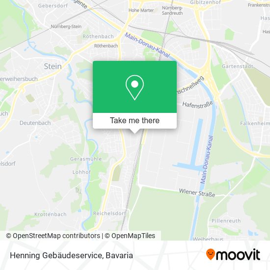 Henning Gebäudeservice map