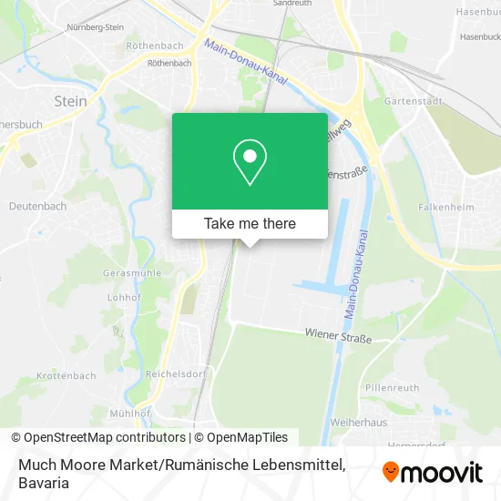 Карта Much Moore Market / Rumänische Lebensmittel