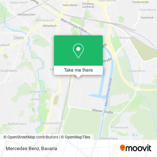 Карта Mercedes Benz