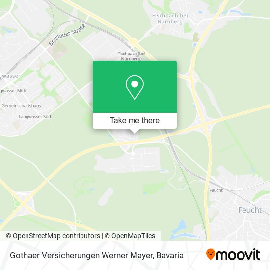 Gothaer Versicherungen Werner Mayer map