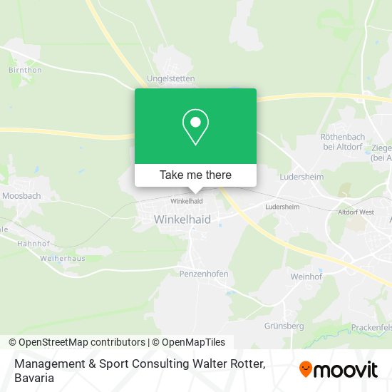 Management & Sport Consulting Walter Rotter map