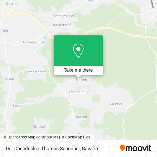 Der Dachdecker Thomas Schreiner map