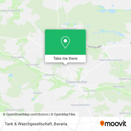 Tank & Waschgesellschaft map