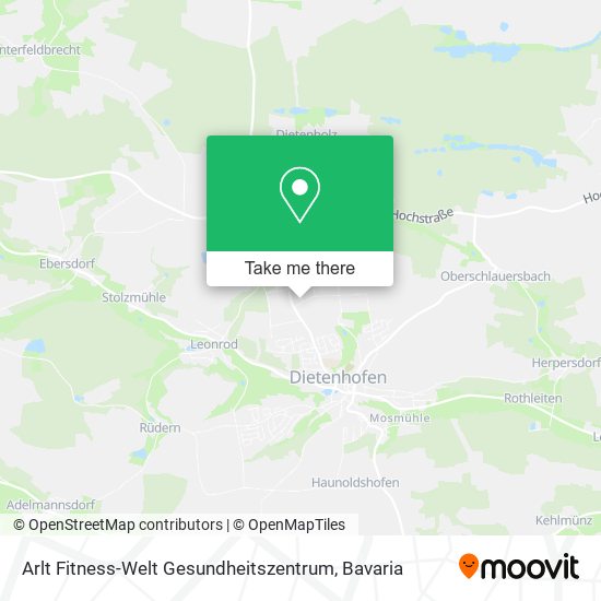 Arlt Fitness-Welt Gesundheitszentrum map