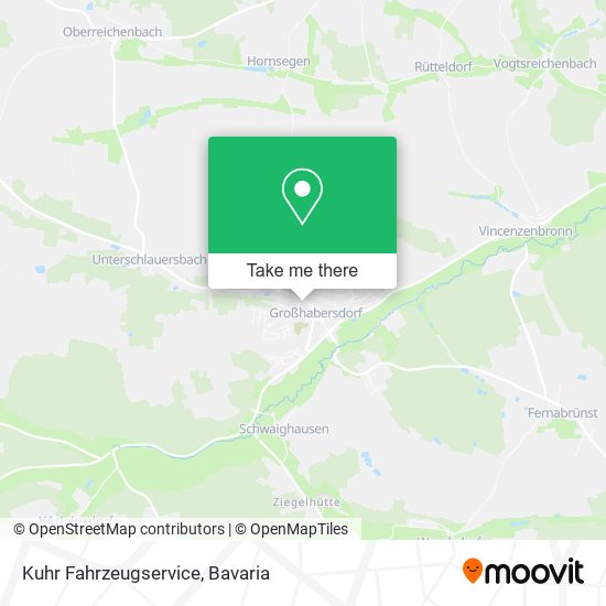 Kuhr Fahrzeugservice map