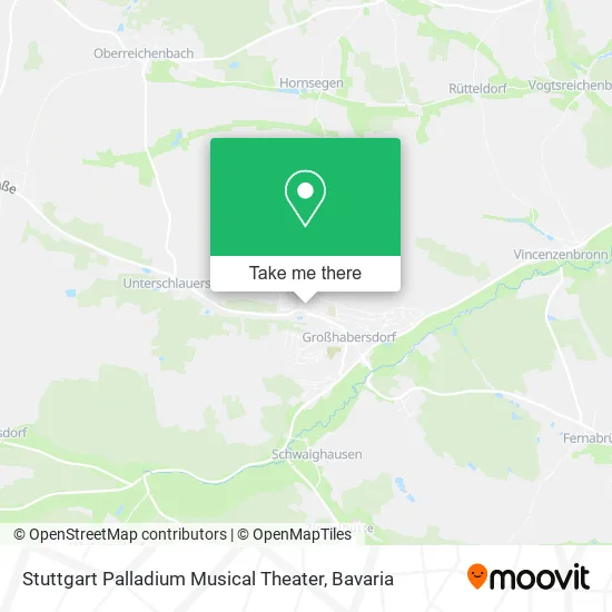Карта Stuttgart Palladium Musical Theater