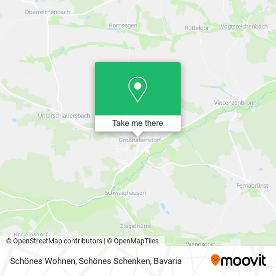 Карта Schönes Wohnen, Schönes Schenken