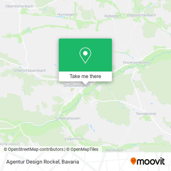 Agentur Design Rockel map