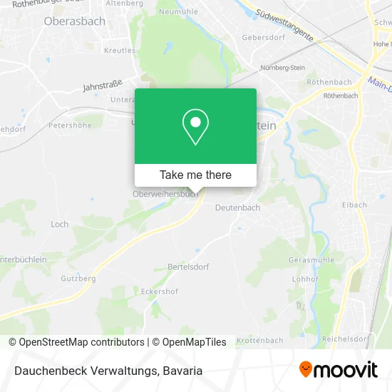 Карта Dauchenbeck Verwaltungs